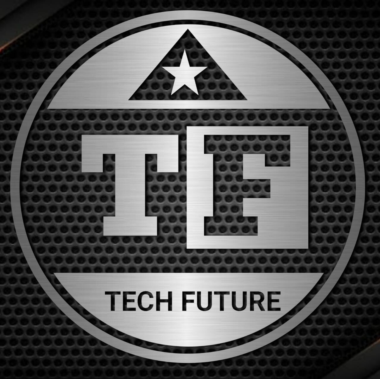 Tech future world logo for clearly showing tech and inventions